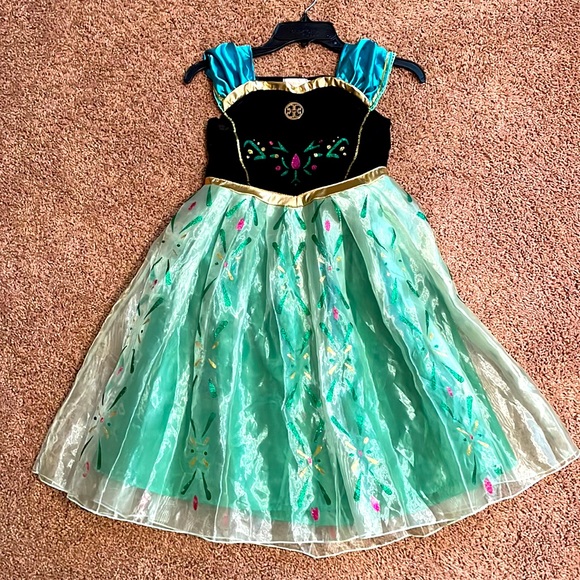 Princess Anna dress size 140 cm. / US 10 - Picture 1 of 5
